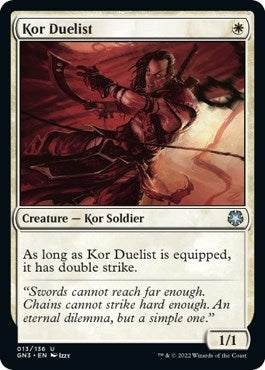 Kor Duelist (13) [GN3] - MTG Single