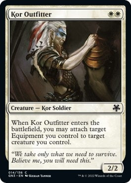 Kor Outfitter (14) [GN3] - MTG Single