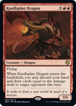 Knollspine Dragon (82) [GN3] - MTG Single