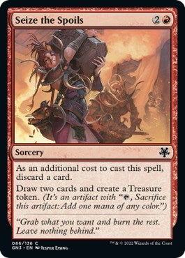 Seize the Spoils (86) [GN3] - MTG Single