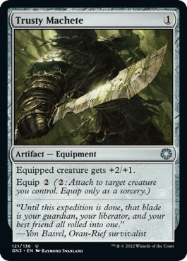 Trusty Machete (121) [GN3] - MTG Single