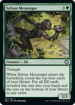 Sylvan Messenger (107) [GN3] - MTG Single