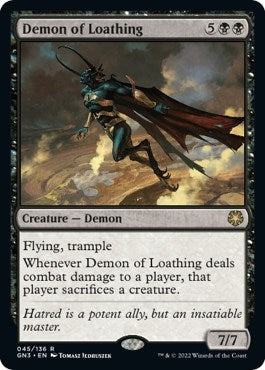 Demon of Loathing (45) [GN3] - MTG Single