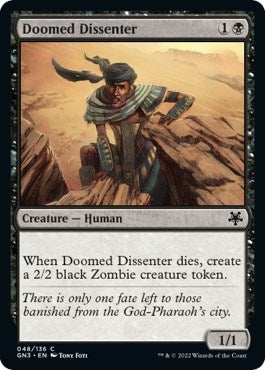 Doomed Dissenter (48) [GN3] - MTG Single