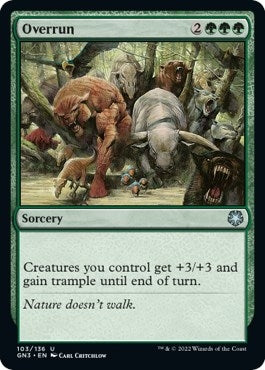 Overrun (103) [GN3] - MTG Single