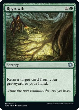 Regrowth (106) [GN3] - MTG Single
