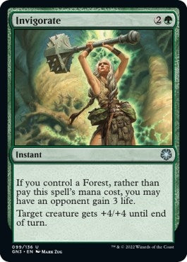 Invigorate (99) [GN3] - MTG Single