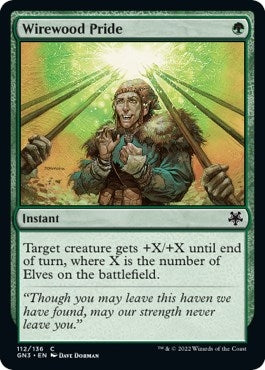 Wirewood Pride (112) [GN3] - MTG Single