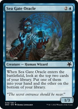 Sea Gate Oracle (38) [GN3] - MTG Single