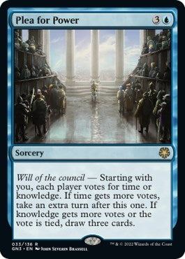 Plea for Power (33) [GN3] - MTG Single