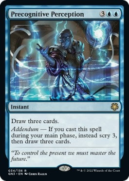 Precognitive Perception (34) [GN3] - MTG Single
