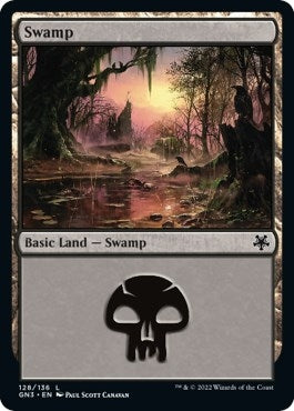 Swamp (128) (128) [GN3] - MTG Single
