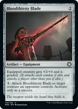 Bloodthirsty Blade (114) [GN3] - MTG Single
