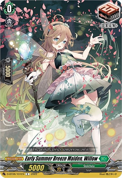 Early Summer Breeze Maiden Willow (6101) [D-BT06] - Cardfight Vanguard Single