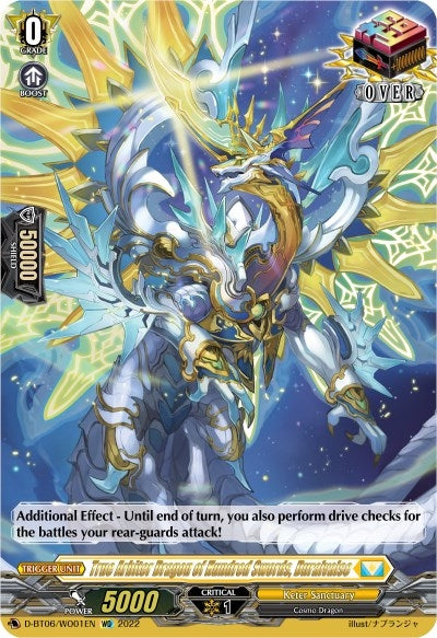 True Arbiter Dragon of Hundred Swords Duralvalse (601) [D-BT06] - Cardfight Vanguard Single
