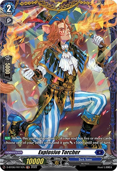 Explosive Torcher (FR) (611) [D-BT06] - Cardfight Vanguard Single