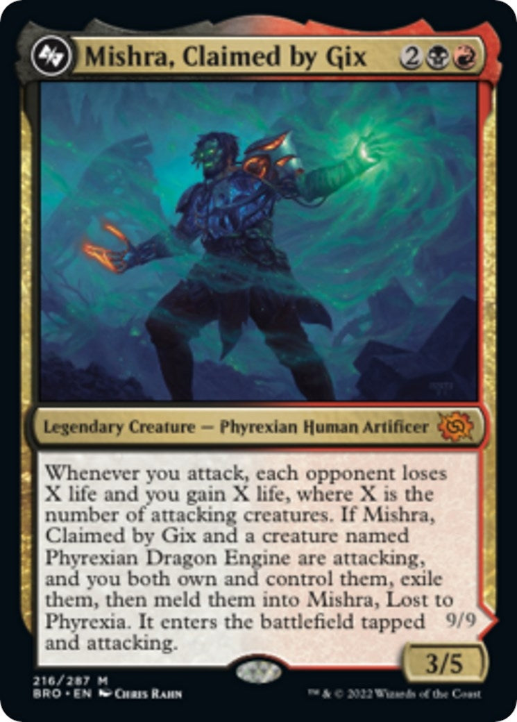 Mishra Claimed by Gix (216) [BRO] - MTG Single