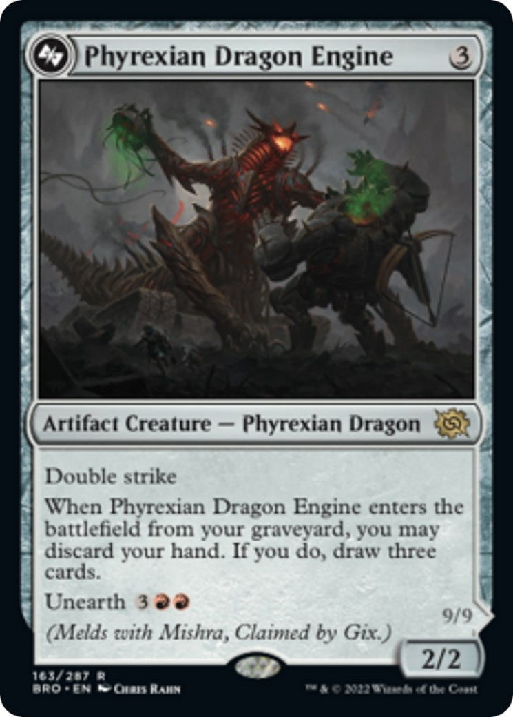 Phyrexian Dragon Engine (163) [BRO] - MTG Single