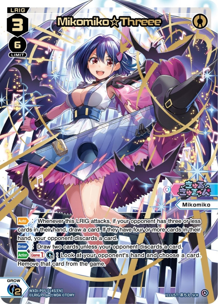 Mikomiko Threee (SCR) (5014) [WXDi-P05] - WIXOSS Single