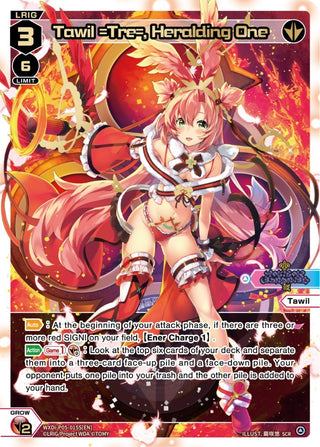 Tawil =Tre= Heralding One (SCR) (5015) [WXDi-P05] - WIXOSS Single