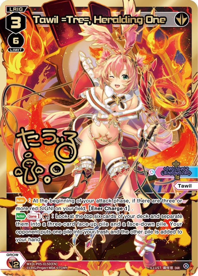 Tawil =Tre= Heralding One (DiR) (5015) [WXDi-P05] - WIXOSS Single