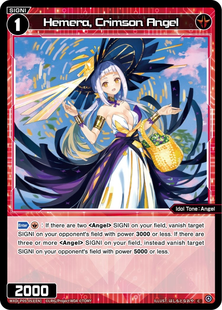 Hemera Crimson Angel (5053) [WXDi-P05] - WIXOSS Single