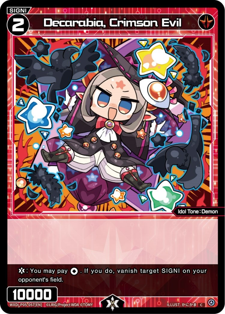 Decarabia Crimson Evil (5057) [WXDi-P05] - WIXOSS Single
