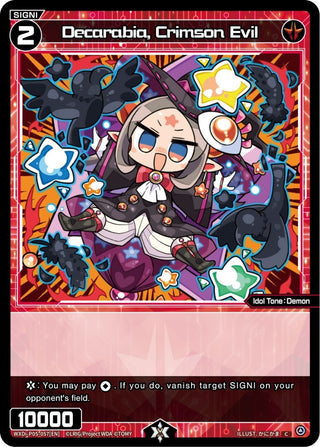 Decarabia Crimson Evil (5057) [WXDi-P05] - WIXOSS Single