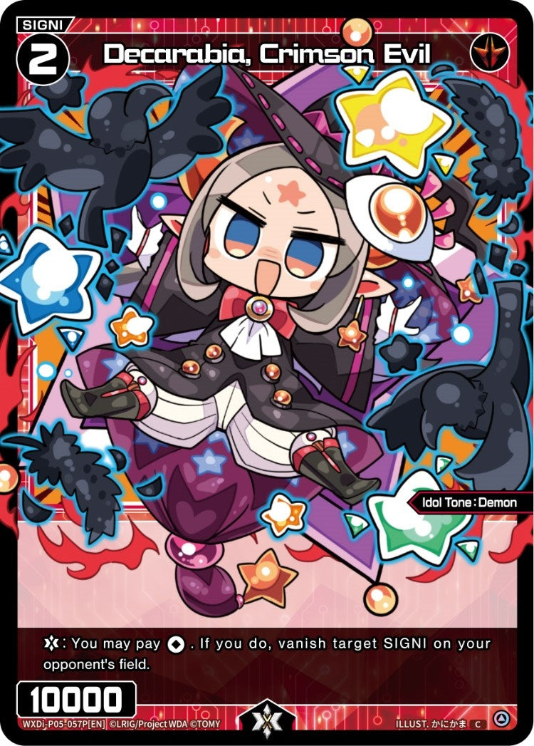 Decarabia Crimson Evil (Parallel Foil) (5057) [WXDi-P05] - WIXOSS Single