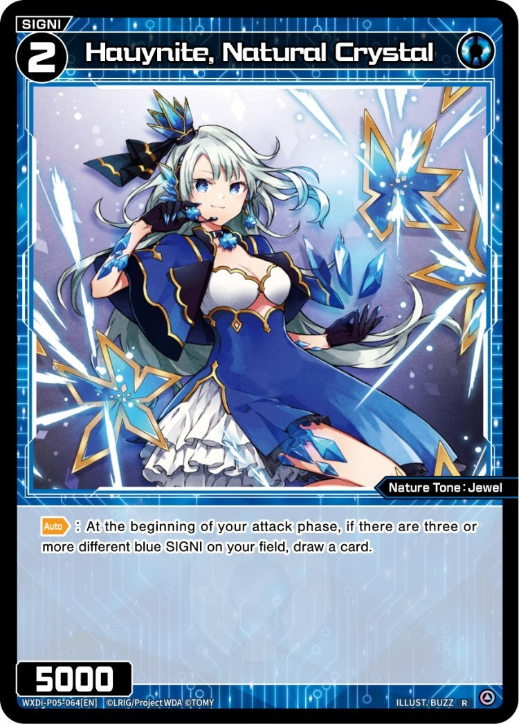 Hauynite Natural Crystal (5064) [WXDi-P05] - WIXOSS Single