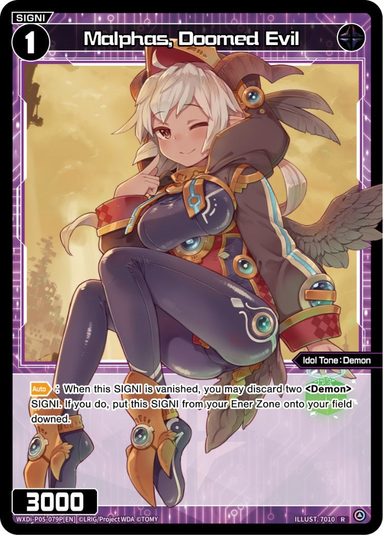 Malphas Doomed Evil (Parallel Foil) (5079) [WXDi-P05] - WIXOSS Single