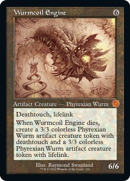 Wurmcoil Engine (Schematic) (126) [BRR] - MTG Single