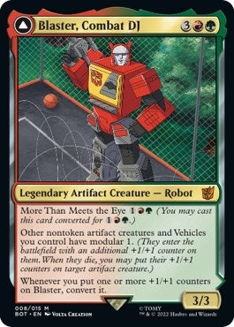 Blaster Combat DJ (8) [BOT] - MTG Single