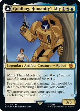 Goldbug Humanity’s Ally (11) [BOT] - MTG Single