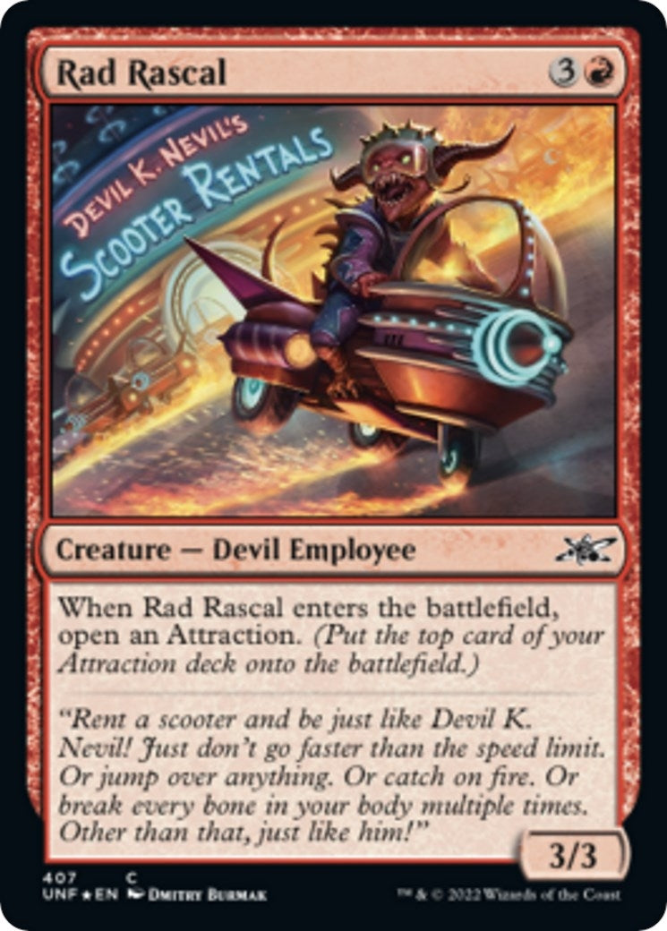 Rad Rascal (Galaxy Foil) (407) [UNF] - MTG Single
