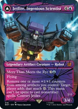 Jetfire Ingenious Scientist (Shattered Glass) (18) [BOT] - MTG Single