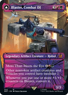 Blaster Combat DJ (Shattered Glass) (22) [BOT] - MTG Single