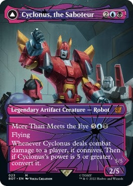 Cyclonus the Saboteur (Shattered Glass) (23) [BOT] - MTG Single
