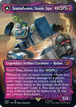 Soundwave Sonic Spy (Shattered Glass) (28) [BOT] - MTG Single