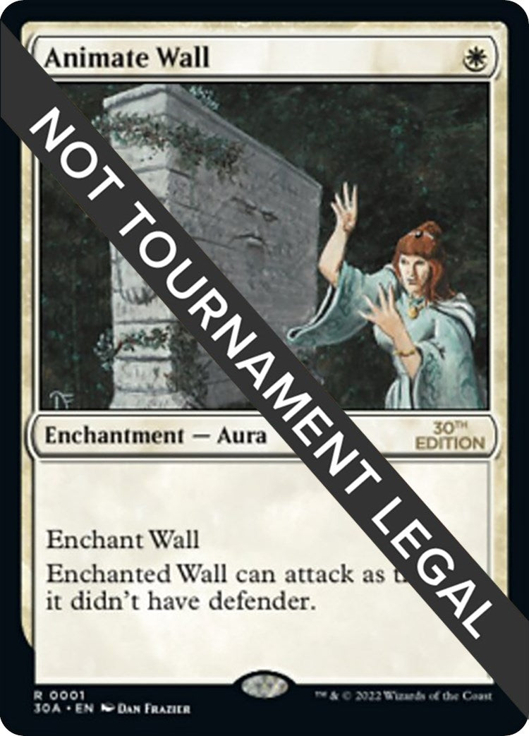Animate Wall (1) [30A] - MTG Single