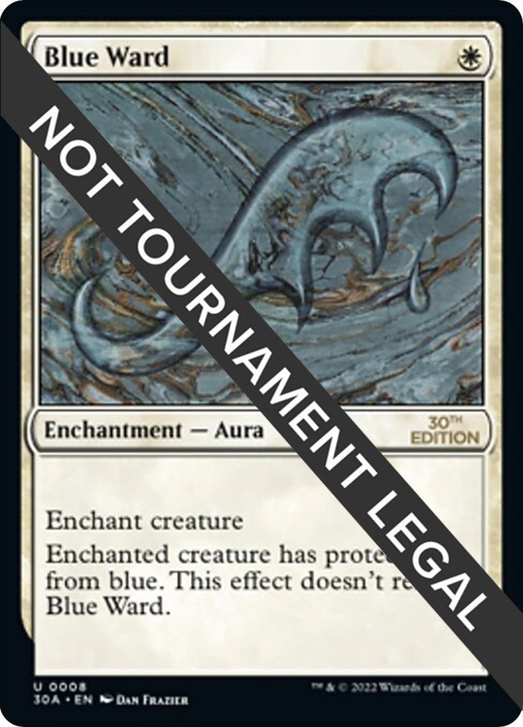 Blue Ward (8) [30A] - MTG Single