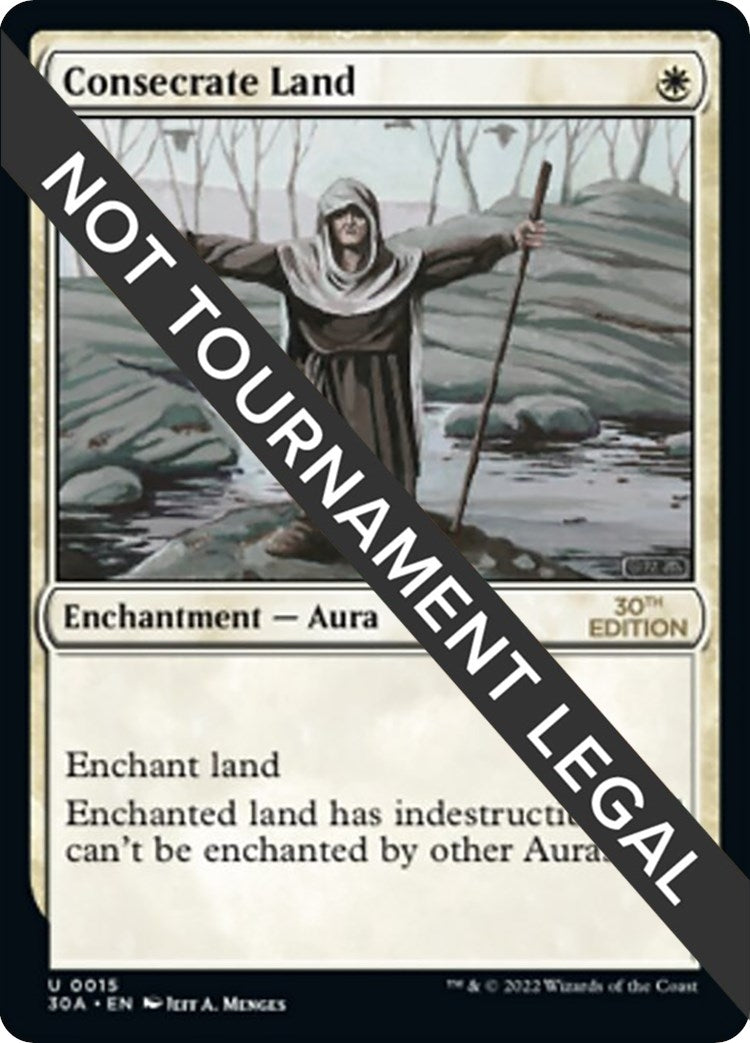 Consecrate Land (15) [30A] - MTG Single