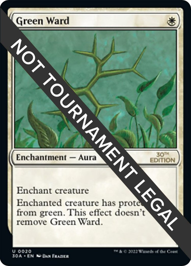 Green Ward (20) [30A] - MTG Single