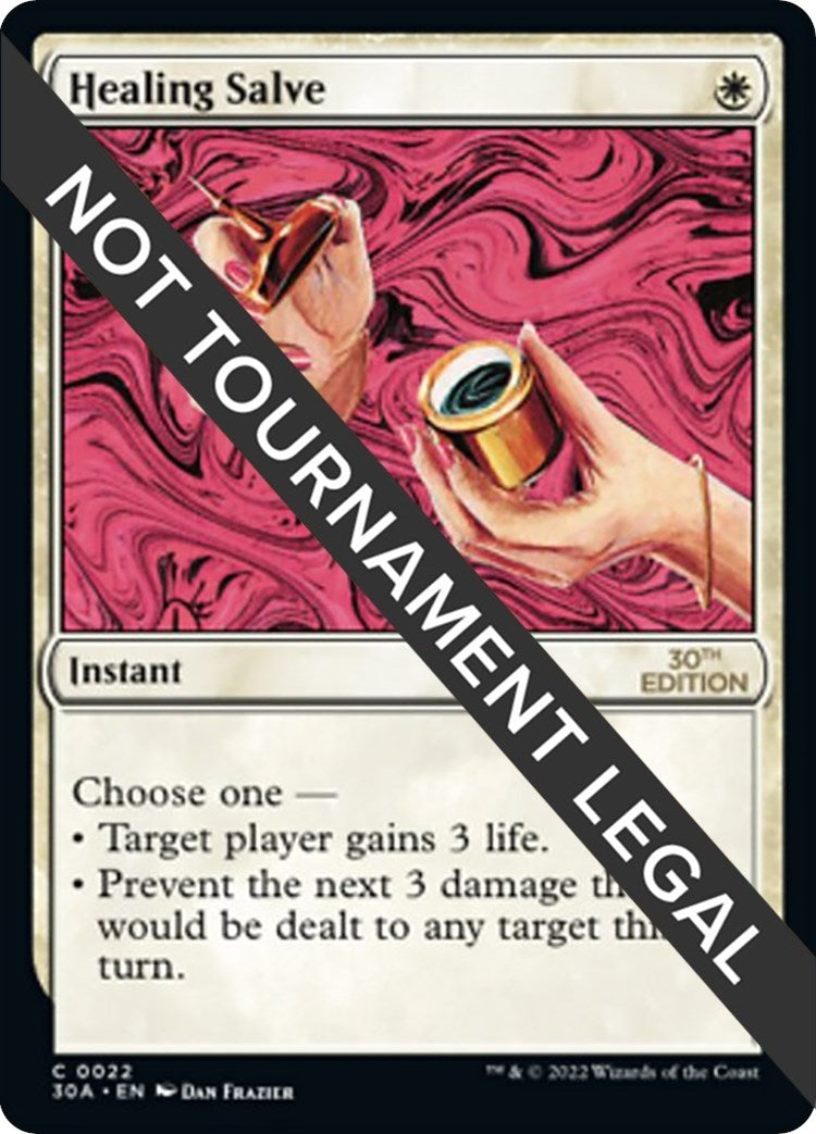 Healing Salve (22) [30A] - MTG Single