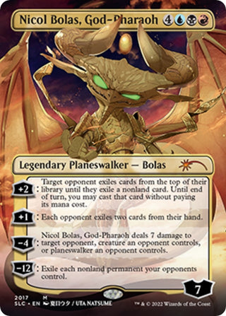 Nicol Bolas God-Pharaoh (2017) [SLC] - MTG Single