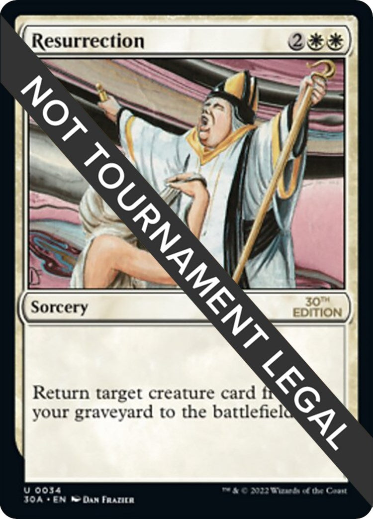 Resurrection (34) [30A] - MTG Single