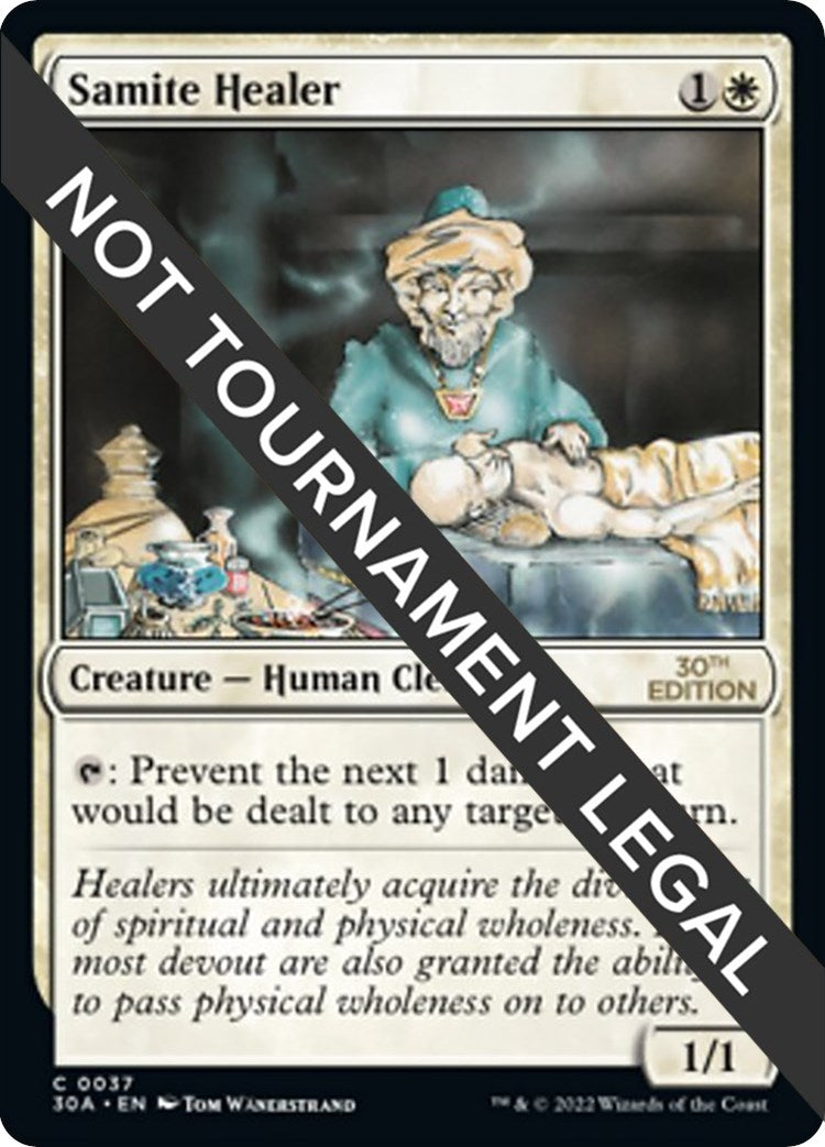 Samite Healer (37) [30A] - MTG Single
