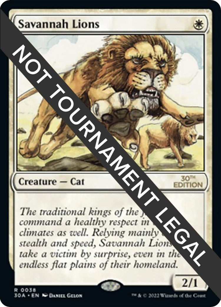 Savannah Lions (38) [30A] - MTG Single