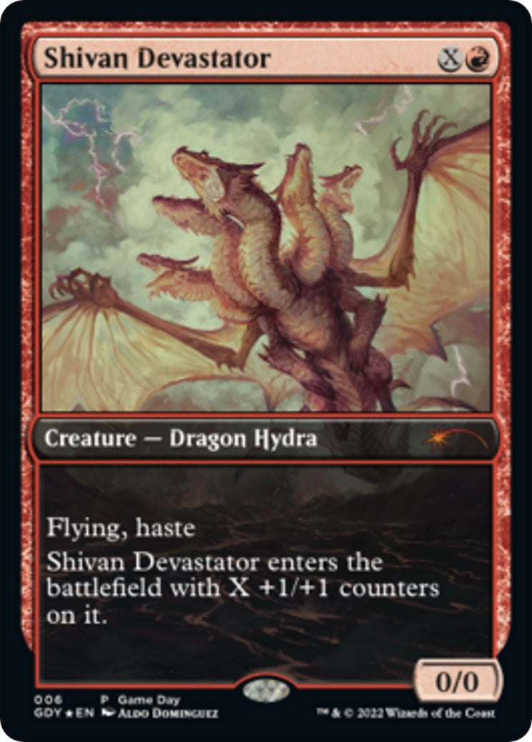 Shivan Devastator (6) [GAME] - MTG Single