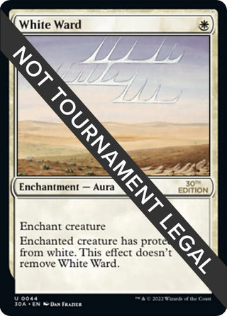 White Ward (44) [30A] - MTG Single